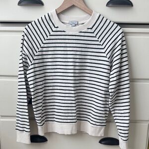 Rails Theron terry Sailor striped sweatshirt
